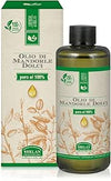 Helan, Olio di Mandorle Puro, Olio di Mandorle Dolci, Idratante, Nutriente, Elasticizzante, Aiuta a prevenire le smagliature, 200 mL