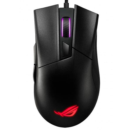 ASUS ROG Gladius II Core mouse Gaming Mano destra USB tipo A Ottico 6200 DPI (Asus ROG Gladius II Core Gaming Mouse, 200-6200 DPI, Lightweight, Ergonomic, RGB Lighting)