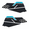 Adesivi 3D Protezioni Laterali serbatoio moto compatibili con Yamaha MT-07 2025