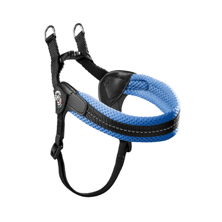Pettorina Tre Ponti Easy Fit Sottopancia Regolabile Blu Cielo per Cani