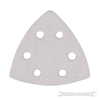Fogli triangolari forati con fissaggio strappo per la rimozione di pitture e vernici silverline Silverline