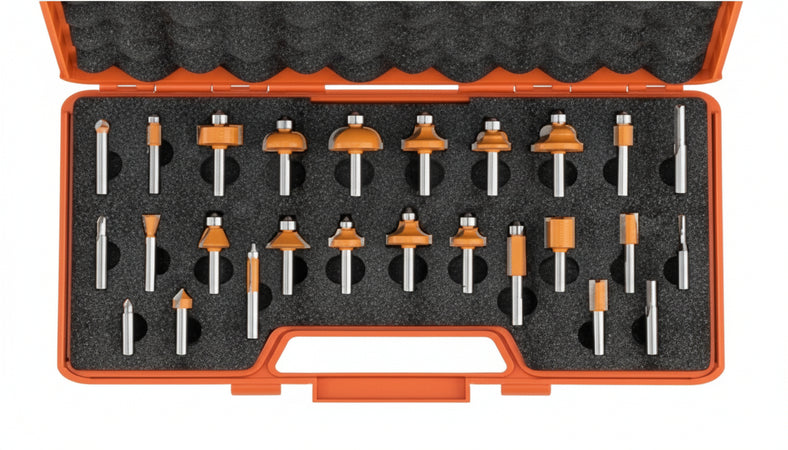 Cmt - 900.003.00 - set 26 frese diritte/profilate hw s=8 dx