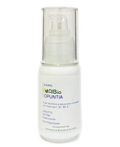 Siero viso occhi e labbra 30ml con Acido ialuronico, vitamina C, B2, B5, E anti age elasticizzante