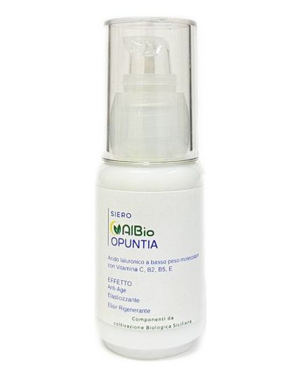 Siero viso occhi e labbra 30ml con Acido ialuronico, vitamina C, B2, B5, E anti age elasticizzante