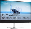 Dell 32 Plus Monitor - S3225QC, 4K UHD (3840x2160), 120Hz, QD OLED, 0.03ms, AMD FreeSync Premium Pro, HDR True Black 400, Dolby Vision, Built-in Speakers, 3 USB-C, HDMI, 3 Year Warranty