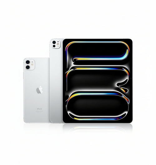 Apple 13 iPad Pro (M4): Ultra Retina XDR Display, 2TB, 12MP Landscape Front Camera/12MP Rear Camera, LiDAR Scanner, Wi-Fi 6E and 5G Cellular with eSIM, Face ID, Nanotexture Glass - Silver