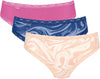 Sloggi Donna 24/7 Weekend Tai C3P 10198237 Confezione 3 Slip Tai S10 - Passarelli Biancheria