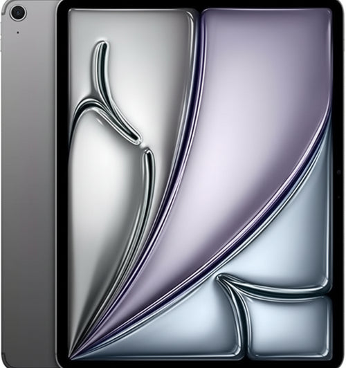 Apple 13 Inch iPad Air (M2): Liquid Retina Display, 1TB, 12MP Landscape Front Camera/12MP Rear Camera, WiFi 6E and 5G Cellular with eSIM, Touch ID, All Day Battery - Space Grey