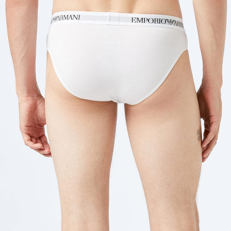 Emporio Armani Confezione 2 Slip Uomo in Cotone 111321 CC722 S27