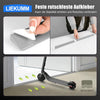 Rampa per Sedie, 1 Cm Di Alzata Rampe per Disabili, Portata Di 800 Kg Ransizione Della Rampa, Rampa Portatile in PVC per Bagno, Porte, Ingresso Del Garage, Grigio