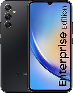 Samsung Galaxy A34 5G Enterprise Edition, 6.6 Inch Android Smartphone, 128 GB, 5000 mAh Battery, Business Mobile Phone, Smartphone without Contract, Awesome Graphite