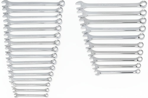 GearWrench 81900 24 Piece Combination Wrench Set SAE and Metric