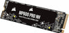 Corsair MP600 PRO NH 8 TB PCIe Gen4 x4 NVMe M.2-SSD  Hochdichter TLC NAND  M.2 2280-Formfaktor  Kompatibel mit DirectStorage  Bis zu 7.000 MB/s  Ohne Khlkrper  Schwarz