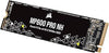Corsair MP600 PRO NH 8 TB PCIe Gen4 x4 NVMe M.2-SSD  Hochdichter TLC NAND  M.2 2280-Formfaktor  Kompatibel mit DirectStorage  Bis zu 7.000 MB/s  Ohne Khlkrper  Schwarz
