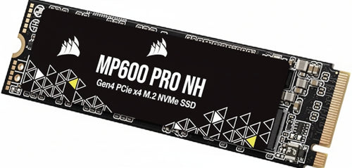 Corsair MP600 PRO NH 8 TB PCIe Gen4 x4 NVMe M.2-SSD  Hochdichter TLC NAND  M.2 2280-Formfaktor  Kompatibel mit DirectStorage  Bis zu 7.000 MB/s  Ohne Khlkrper  Schwarz