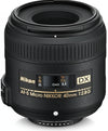 Nikon AF-S DX Micro Nikkor 40 mm f/2.8G Obiettivo, Nero [Versione EU]