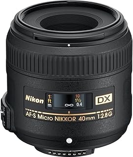 Nikon AF-S DX Micro Nikkor 40 mm f/2.8G Obiettivo, Nero [Versione EU]