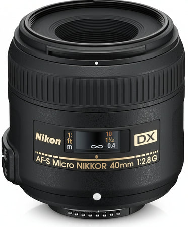 Nikon AF-S DX Micro Nikkor 40 mm f/2.8G Obiettivo, Nero [Versione EU]