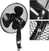 Ventilatore a piantana 3 velocità, pala da Ø 40 cm altezza regolabile h 125 cm