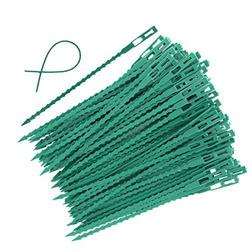 Lacci in polipropilene regolabili per piante Silverline 30 pezzi da 135 mm Silverline