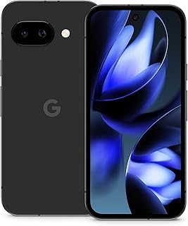 Google Pixel 9a: Android Smartphone without SIM Lock with AI Camera, 24 Hours Battery Life and Powerful Security Features - Obsidian, 256GB