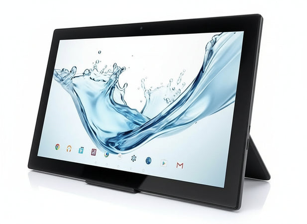 XORO 21.51 Inch (54.6 cm) MegaPAD 2154 V7 Tablet PC with FullHD Multitouch IPS Display, Android 13, 64Bit SixCore CPU, 4GB RAM, 64GM Memory, Dual WiFi, GigaBit LAN, Bluetooth, Microphone, Camera