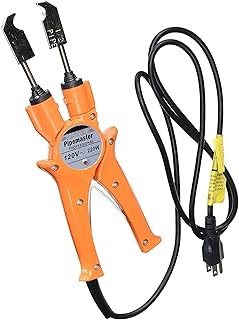 PipeMaster Professional Copper Pipe Soldering Tool, No Open Flame, Perfect for Tight Spaces, 115 V, Heats up to 950 Degrees, Fast Warming Between Connections, 1/2 Inch Standard Heads