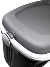 Set 2 Frigo bar termico da mare e campeggio con maniglia a serratura 8 e 32 lt