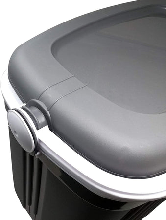 Set 2 Frigo bar termico da mare e campeggio con maniglia a serratura 8 e 32 lt