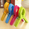 Set 4 mollette antivento in plastica per fissaggio telo mare