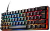 SteelSeries Apex Pro Mini Gen 3 - HyperMagnetic Gaming Keyboard - OmniPoint 3.0 Switches - Adjustable Response - Rapid Trigger - Rapid Tap/SOCD - OLED - PBT Keycaps - USB-C - DE Layout QWERTZ
