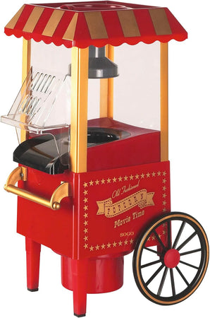 SOGO Macchina per popcorn  / 1200W / senza olio / popcorn pronti in 3 minuti