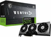 MSI GeForce RTX 5070 12G Ventus 3X OC - 12GB GDDR7 (28Gbps/192-bit), PCIe 5, Boost: 2542 MHz, HDMI 2.1b, DisplayPort 2.1b