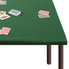 Tappeto copri-tavolo in panno verde, tovaglia da Poker e giochi da tavolo con elastici