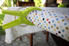 Set 4 mollette antivento in plastica per fissaggio telo mare