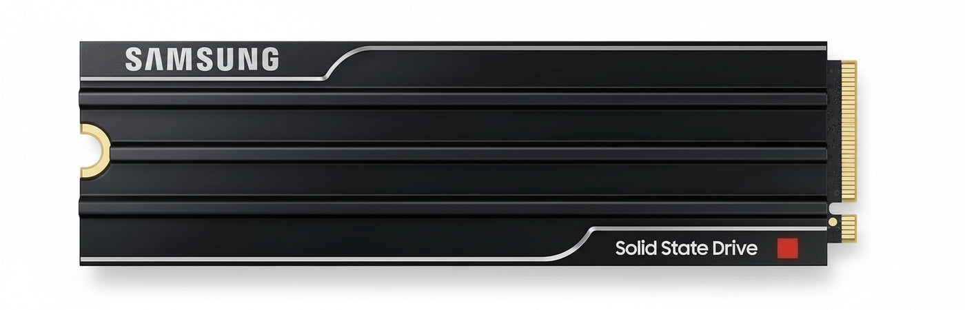 Samsung 9100 PRO Heatsink NVMe M.2 SSD, 8TB, PCIe 5.0, 14800MB/s Read, 13400MB/s Write, Internal SSD for PC/Console Gaming and Video Editing, Black, MZ-VAP8T0CW