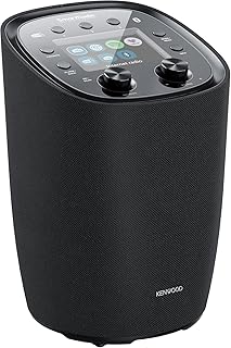 Kenwood CR-ST500S-B Design Smart Radio with 4 Inch TFT Colour Display, WiFi Internet Radio, DAB+, FM, Spotify (HiFi), Deezer, Bluetooth, 30 W RMS Stereo, Integrated Subwoofer, Remote Control, OKTIV