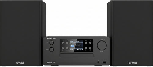 KENWOOD M-925DAB-B Micro Hi-Fi System with DAB+, CD, USB, Bluetooth, 2 x 50 Watt RMS and TFT Display, Midnight Black