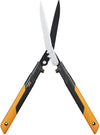 Forbicione professionale a cremagliera per siepe con lama retta da 63 cm