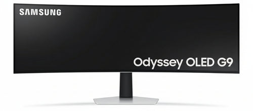 Samsung 49 Inch Odyssey OLED G9 G93SD, DQHD (5120 x 1440), Gaming Monitor, PC Screen, 240 Hz, OLED Glare Free, 0.03 ms Response Time, Gaming Hub, LS49DG934SUXEN