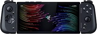 Razer Edge Android Gaming Handheld with Kishi V2 Pro Controller (Snapdragon G3X Gen 1, 6.8 Inch AMOLED FHD+ Touchscreen with 144 Hz, HyperSense Feel, PC, Xbox and Cloud Gaming), Black