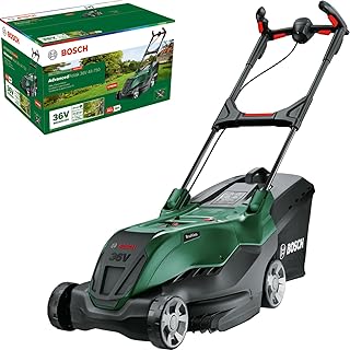 Bosch AdvancedRotak 36V-44-750 Powerful Cordless Lawnmower (for Lawnmowing; 36 Volt System; Cutting Width: 44 cm; Without Battery)