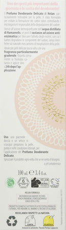 Helan, Fior di Talco, Profumo Deodorante, Spray - Analcolico, Delicato sulla Pelle - Antiodore ad Azione Dermopurificante, Previene Bruciori e Irritazioni - 100 ml - Naturopatica shop & therapy