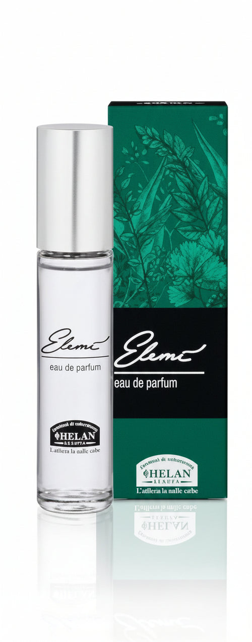 Helan, Elemì - Profumo Uomo Fresco Agrumato con Note di Pompelmo e Bergamotto, Eau de Parfum Uomo Leggero dalla Fragranza Frizzante con Mentolo Salvia e Note Floreali, Profumi Uomo Made in Italy 10 ml