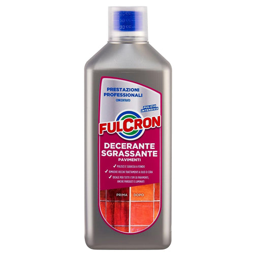 Sgrassante Fulcron decerante per pavimenti adatto per la pulizia intensiva, da 1 litro