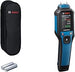 Bosch Professional Pin Moisture Meter GMP 2-15 (Measures 37 Wood Types and 10 Building Materials, Integrated Thermo-Hygrometer, IP 65, 2x AA Battery, Bag)
