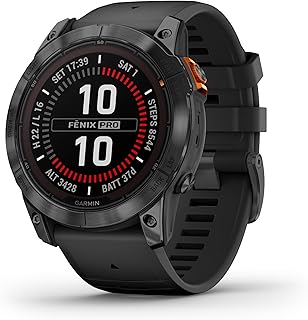 Garmin fnix 7X Pro GPS Multisport Smart Watch with Colour Display and Touch/Button Control, TOPO Maps, Over 60 Pre-Installed Sports Apps, Garmin Music and Garmin Pay Assorted variants