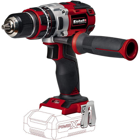 Trapano a percussione a batteria TE-CD 18 Li con mandrino in metallo senza spazzole LED