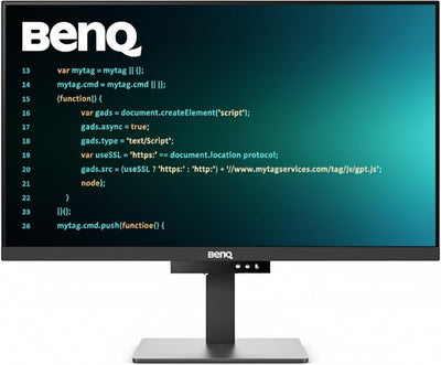 BenQ RD320U 32 4K 3840x2160 Programming Monitor with 2000:1 Contrast Ratio, Nano Matte Panel, MoonHalo, 90W USB-C, Coding Modes, Night Hour Protection, Ergonomic Stand and Eye Care Technology