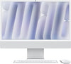 Apple iMac All-in-One Desktop Computer with M4 Chip with 10 Core CPU and 10 Core GPU: 24 Retina Display, 16GB Shared Memory, 512GB SSD Memory, Matching Accessories; Silver